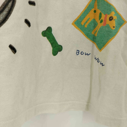 rel e vant products 90s 犬プリント クルーネックTシャツ メンズ import:L