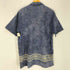 LIBERTO 裾プリント タイダイS/S開襟シャツ american casual メンズ XL