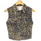 デニムアンドサプライラルフローレン DENIM&SUPPLY RALPH RAUREN レオパード ノースリーブ ジャケット Y2K レディース XS