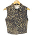 デニムアンドサプライラルフローレン DENIM&SUPPLY RALPH RAUREN レオパード ノースリーブ ジャケット Y2K レディース XS