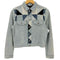 ディーゼル DIESEL パッチワークデニムジャケット レディース import:XS