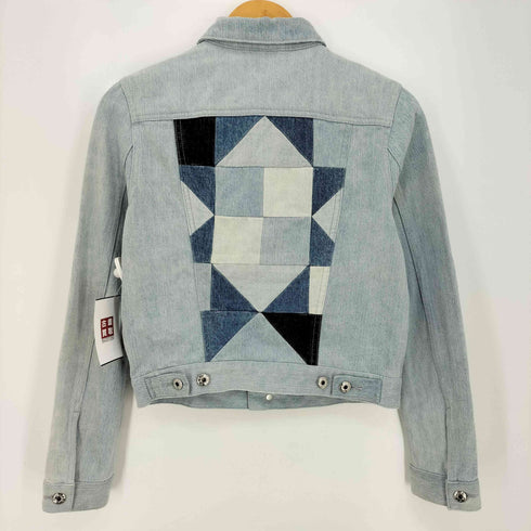 ディーゼル DIESEL パッチワークデニムジャケット レディース import:XS