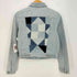 ディーゼル DIESEL パッチワークデニムジャケット レディース import:XS