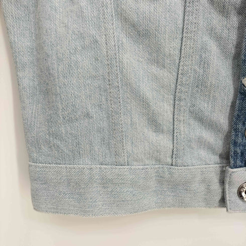 ディーゼル DIESEL パッチワークデニムジャケット レディース import:XS