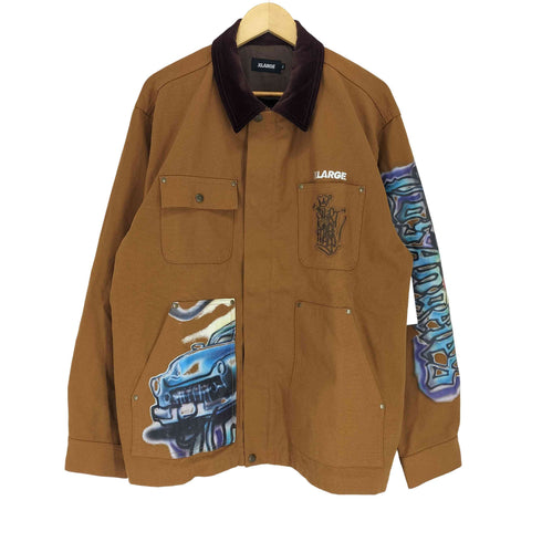 エクストララージ XLARGE ×SHIRT KING WORK JACKET メンズ XL