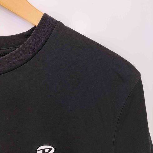 ディーゼル DIESEL T-JUST-DOVAL-PJ ロゴ刺繍 クルーネック 半袖Tシャツ メンズ import:XS
