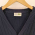 シュミーズラコステ CHEMISE LACOSTE 70-80s ロゴ刺繍 ケーブルニット カーディガン メンズ 8
