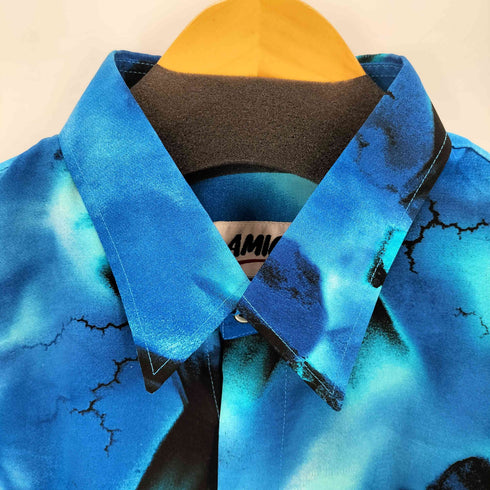 AMIGO 比翼S/Sドレープシャツ casual メンズ import:XL