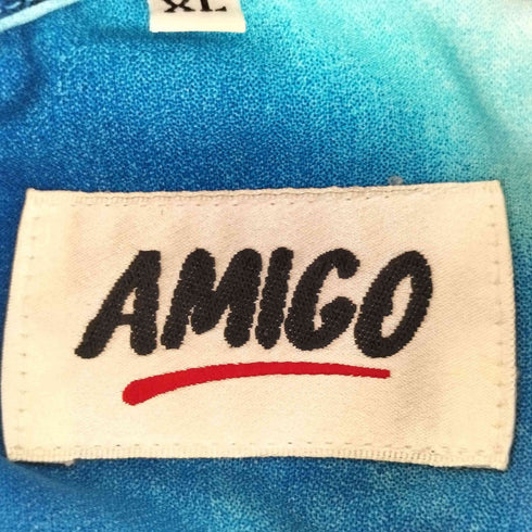 AMIGO 比翼S/Sドレープシャツ casual メンズ import:XL