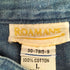ROAMANS 7分袖 デニムチャイナシャツ american casual メンズ L