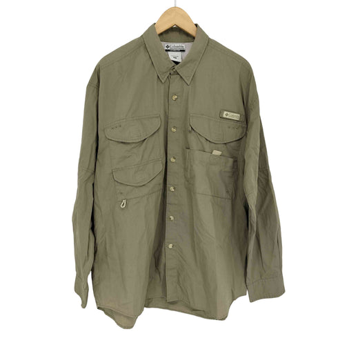 コロンビア Columbia PFG 長袖フィッシングシャツ メンズ import:M