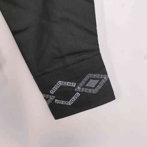J.L FOX 刺繍デザインL/Sウエスタンシャツ american casual メンズ M/38