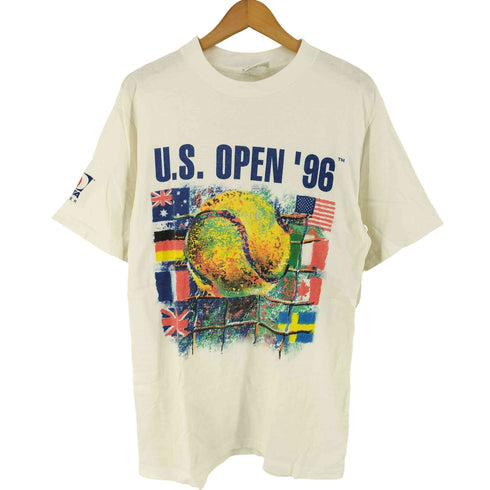 USTA 90s 1996 テニス大会 プリントTシャツ メンズ FREE
