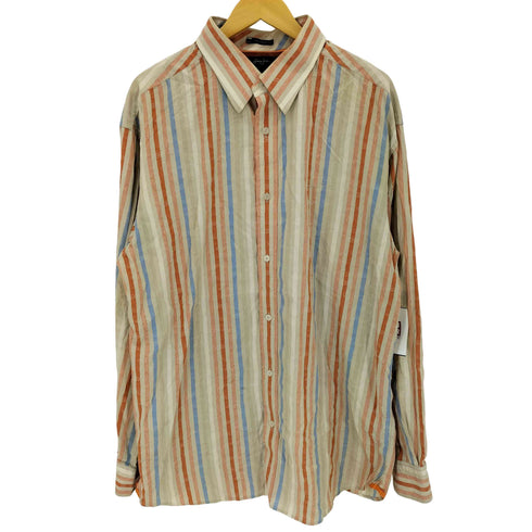 ショーンジョン Sean john TAILORED FIT ストライプ柄 L/S シャツ メンズ XXXL