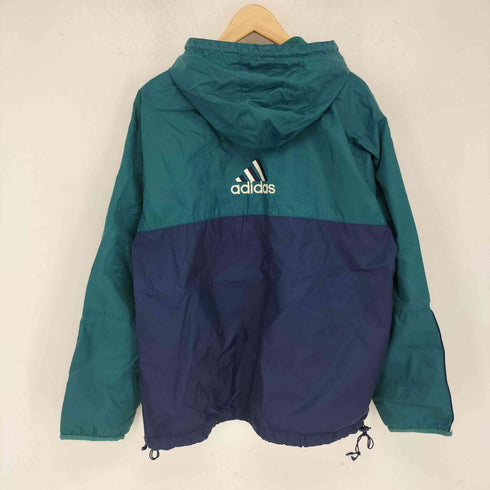 アディダス adidas 90s ナイロン アノラックパーカー メンズ import:L