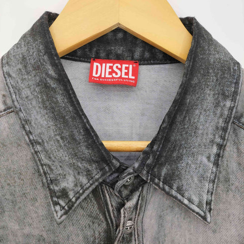 ディーゼル DIESEL S-SIMPLY‐LKCT トロンプルイユ 長袖シャツ メンズ 52