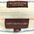チャップスラルフローレン CHAPS RALPH LAUREN リネン混 マルチストライプ ボタンダウン 長袖 シャツ メンズ import:M