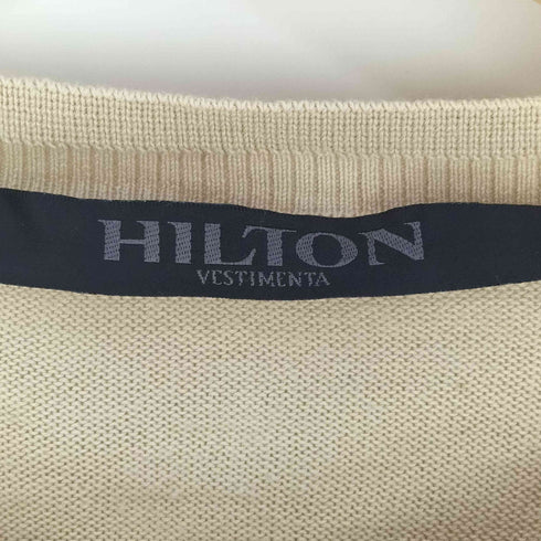 ヒルトン HILTON ルーマニア製 コットンニット メンズ