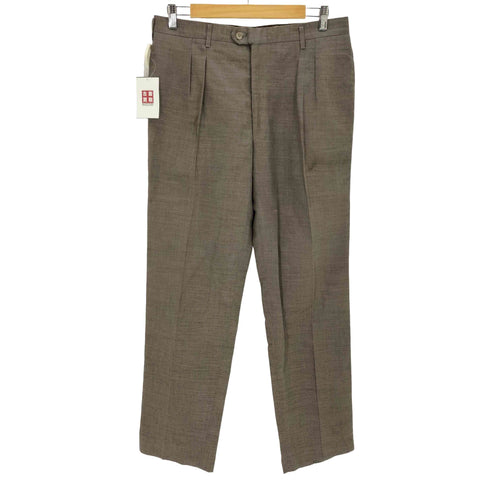 GALLERY BY HAGGAR ネップ加工 テーパードスラックス american casual メンズ 34×34