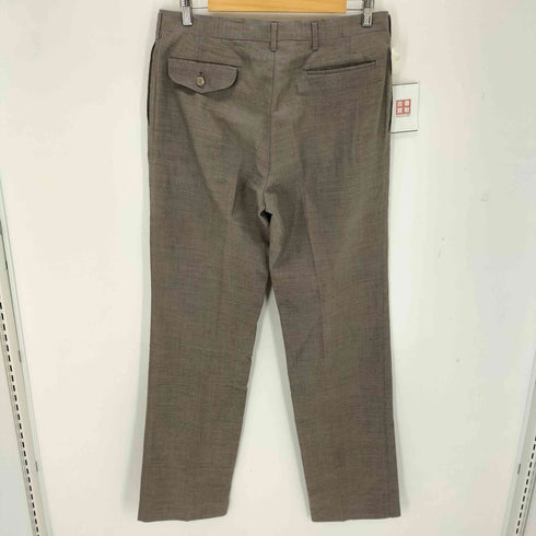 GALLERY BY HAGGAR ネップ加工 テーパードスラックス american casual メンズ 34×34