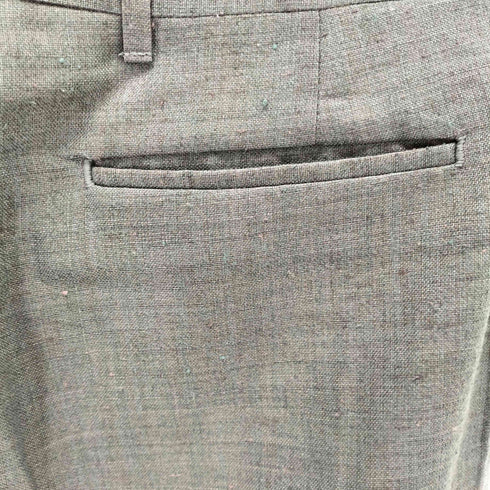 GALLERY BY HAGGAR ネップ加工 テーパードスラックス american casual メンズ 34×34