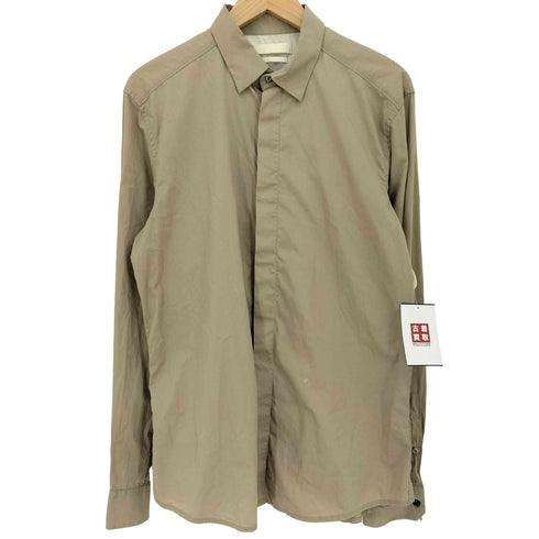ディーゼル DIESEL Slim-fit 比翼 長袖シャツ メンズ import:L