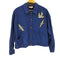 Carroll Reed 90S MACAU製 刺繍ペイントリネンシャツジャケット メンズ import:M