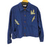 Carroll Reed 90S MACAU製 刺繍ペイントリネンシャツジャケット メンズ import:M