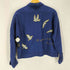 Carroll Reed 90S MACAU製 刺繍ペイントリネンシャツジャケット メンズ import:M