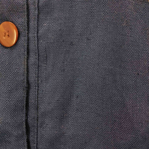 Carroll Reed 90S MACAU製 刺繍ペイントリネンシャツジャケット メンズ import:M