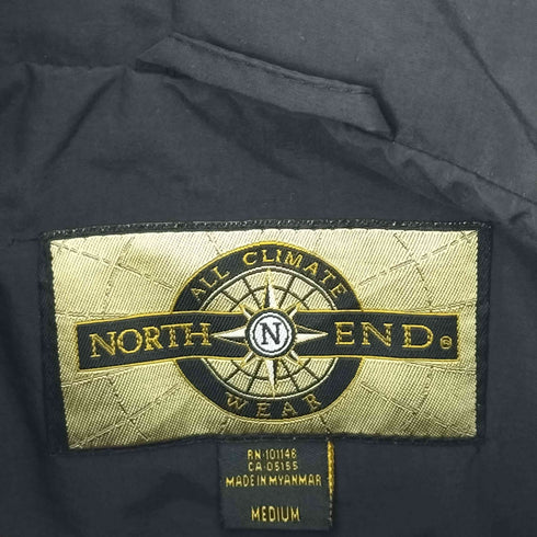 ノースエンド NORTH END 企業ロゴ刺繍 ナイロン2Wayジャケット メンズ M
