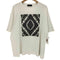 ディーゼルブラックゴールド DIESEL BLACK GOLD タイダイプリント クルーネック半袖 Tシャツ メンズ import:XL