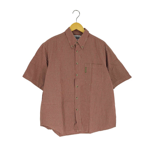 コロンビア Columbia インド製 ギンガムチェック S/S BD シャツ メンズ import:M