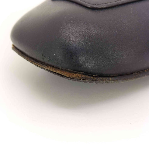 サルヴァトーレフェラガモ Salvatore Ferragamo イタリア製 ヴァラ フラット レザー ローファー レディース UK:5