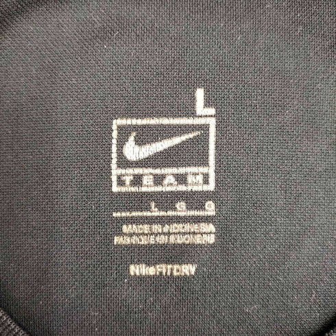 ナイキ NIKE 00s チームタグ センター スウッシュ刺繍 ライン Tシャツ メンズ JPN:L