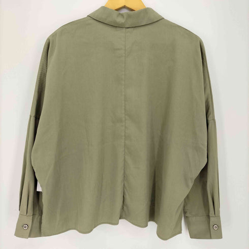 クラネ CLANE クロップド長袖シャツ レディース JPN:2