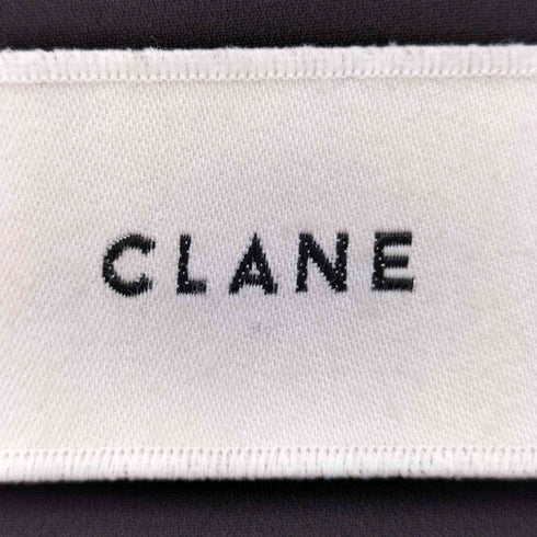 クラネ CLANE かぎ編み ノースリーブニットワンピース レディース FREE