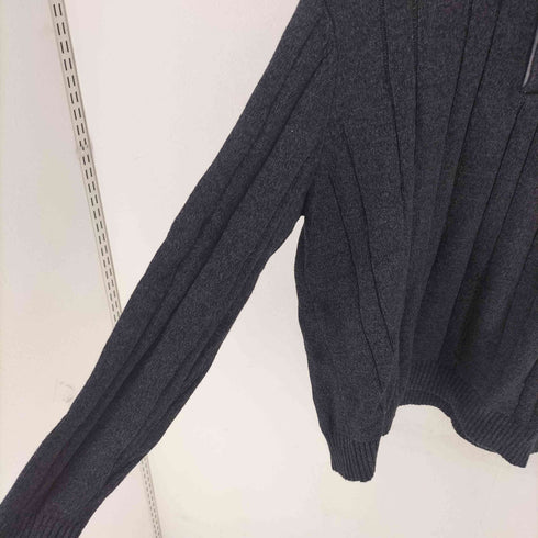 ノーティカ NAUTICA ハーフボタンハイネックニット メンズ L