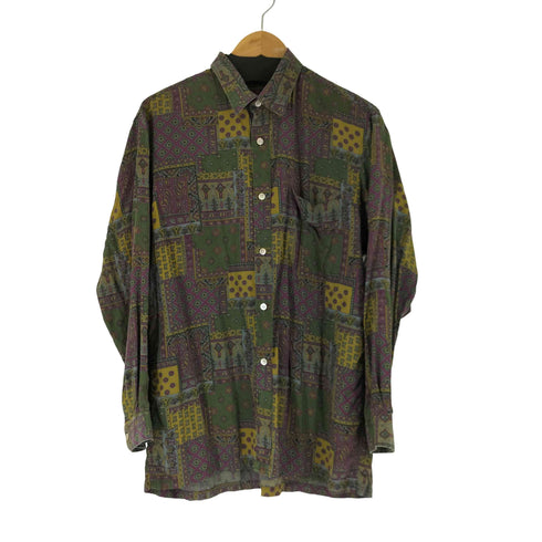 CALEX ペイズリー柄 L/S シャツ メンズ import:M