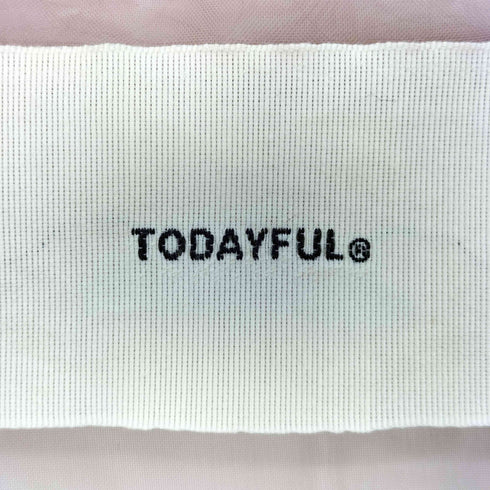 トゥデイフル TODAYFUL Organdy Sheer Shirts オーガンジーシアーシャツ レディース FREE