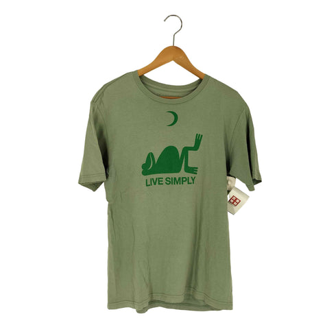 パタゴニア patagonia LIVE SIMPLY クルーネック Tシャツ メンズ import:M