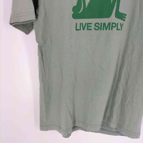パタゴニア patagonia LIVE SIMPLY クルーネック Tシャツ メンズ import:M