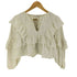 マウジー moussy EYELET RUFFLE ブラウス レディース FREE