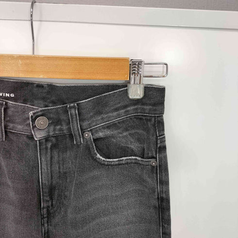 ディーゼル DIESEL 1978 D-AKEMI フレアデニムパンツ 裾フリンジ レディース W23
