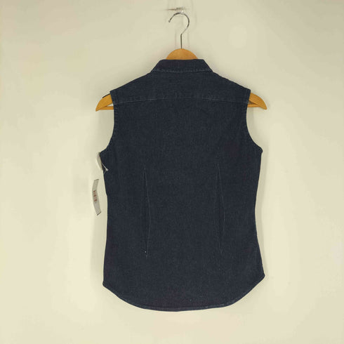 ポロスポーツラルフローレン POLO SPORT RALPH LAUREN スモールポニー刺繍 ノースリーブ デニムシャツ レディース JPN:9号