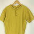 GAVIAL 90s USA製 シングルステッチ バックプリント ヘンリーネック S/S Tシャツ メンズ import:L