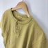 GAVIAL 90s USA製 シングルステッチ バックプリント ヘンリーネック S/S Tシャツ メンズ import:L