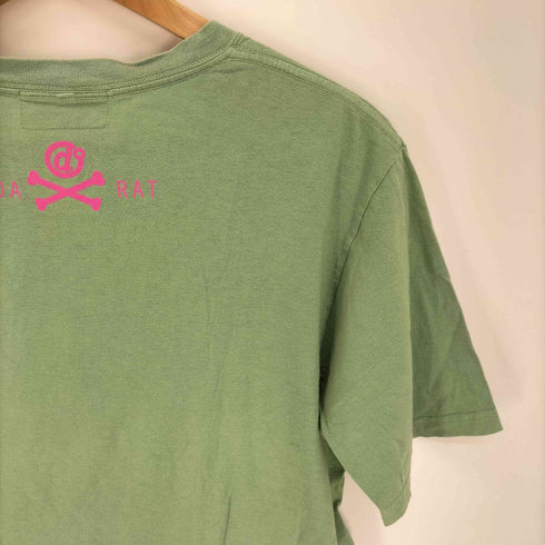 ドゥアラット DOARAT 両面ロゴプリント S/S Tシャツ メンズ