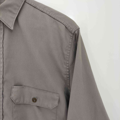 50-60s Powr House Ruga Twill 襟芯 ワークシャツ メンズ