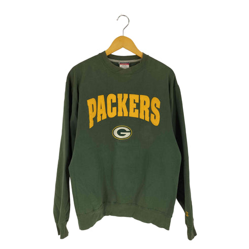 チャンピオン Champion PACKERS フロントワッペン クルーネック スウェット メンズ import:L